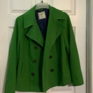 Old Navy Kelly Green PeaCoat